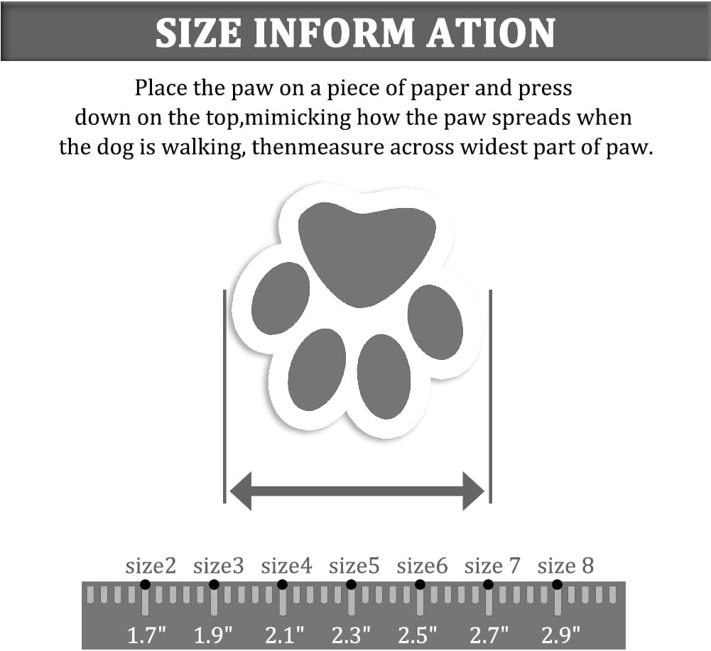 CovertSafe& Dog Boots & Paw Protectors Non-Slip Waterproof
