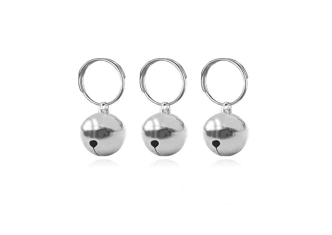 SKYPIA Stainless Steel Pet Bells for Dog & Cat Collars