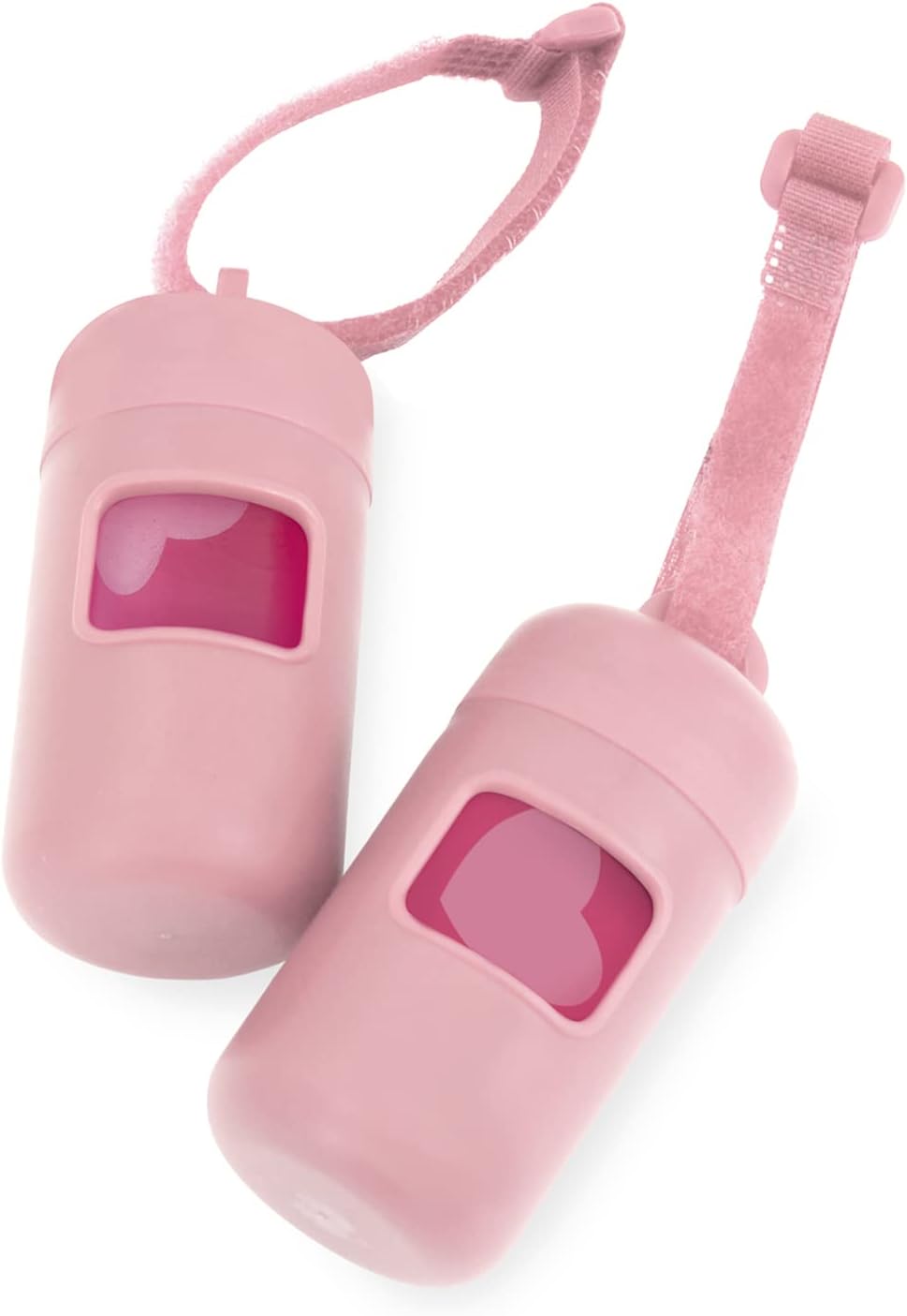 Best Pet Supplies Dog Poop Bag Holder Leash Attachment with Reusable