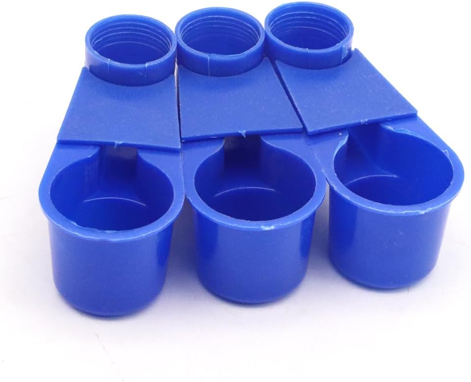 Automatic Bird Drinker Cups 12pcs Pigeon Water Bottle Feeder for Cage
