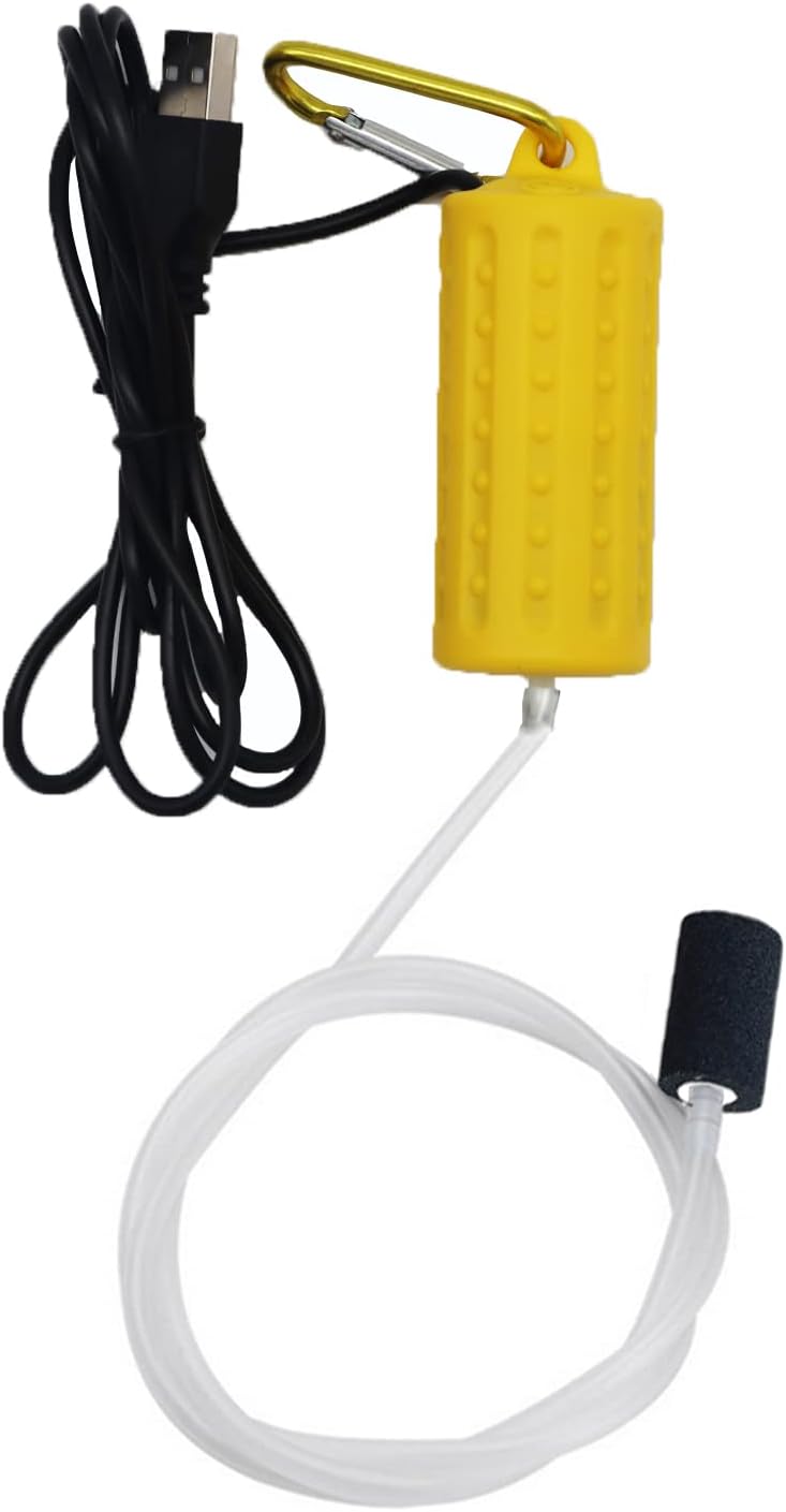 Aquarium Air Pump Mini USB Fish Tank Oxygen Air Pump 1W