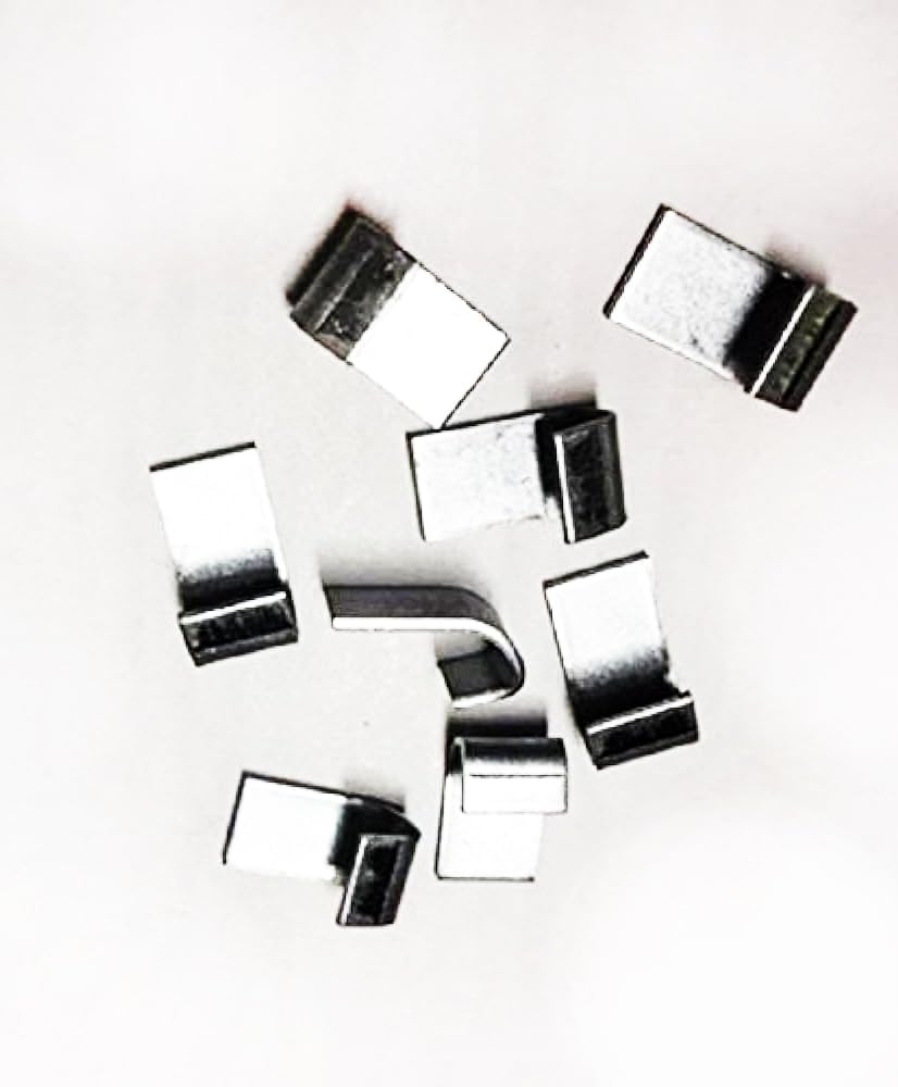 Lixit® Metal Wire J Cage Clips for Assembling and Repairing Rabbit