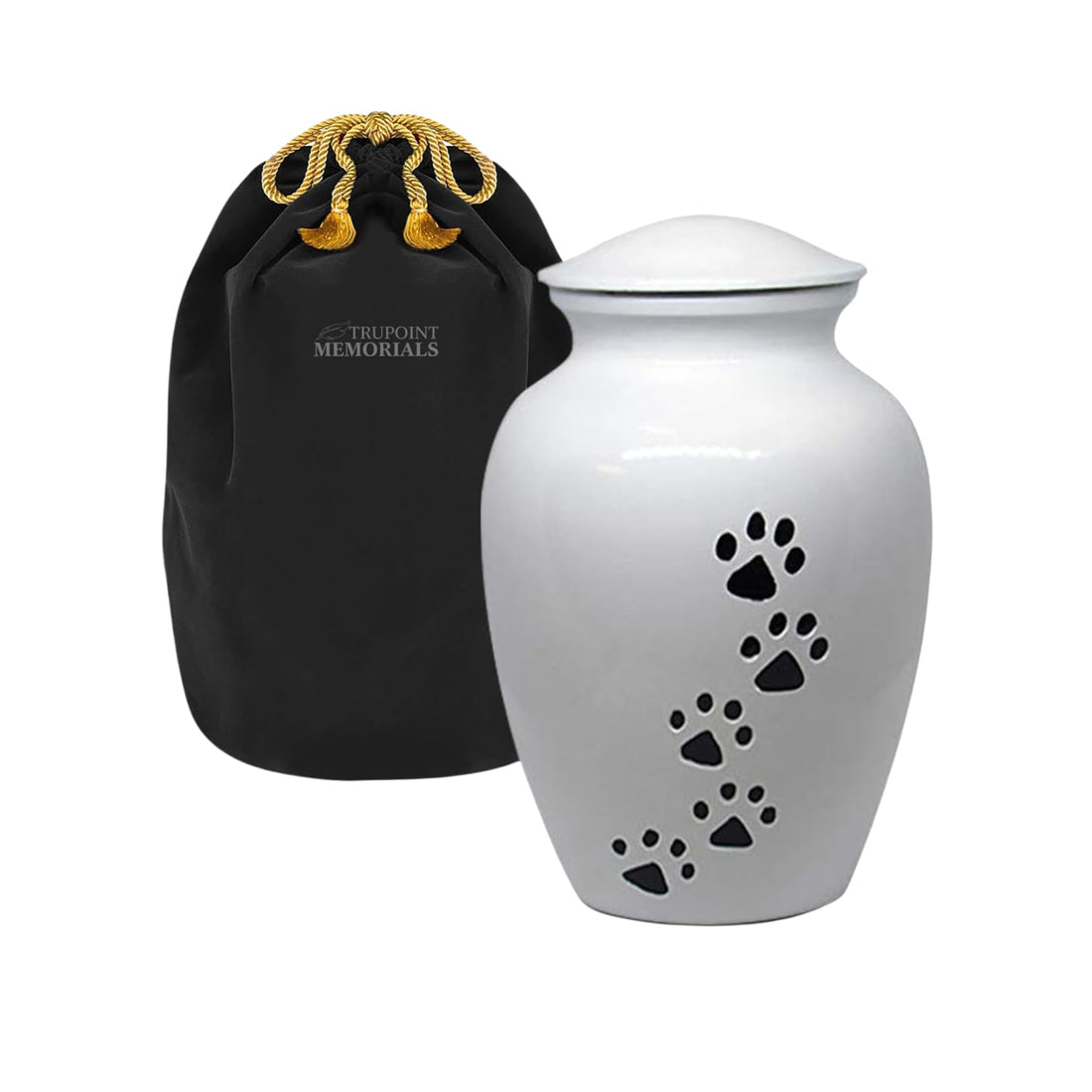 Trupoint Memorials Small Pet Urn for Dogs and Cats Ashes