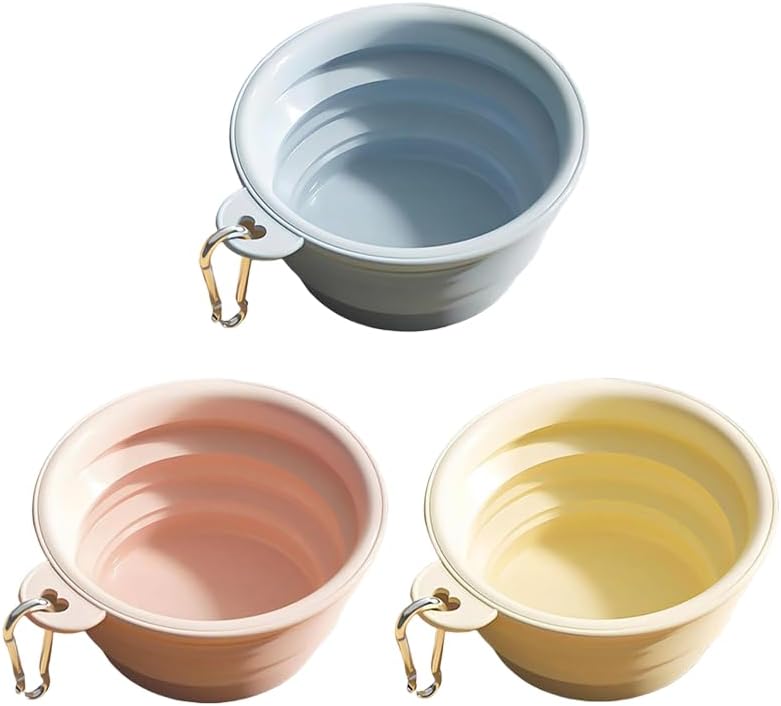 Collapsible Dog Bowls 3 Pack