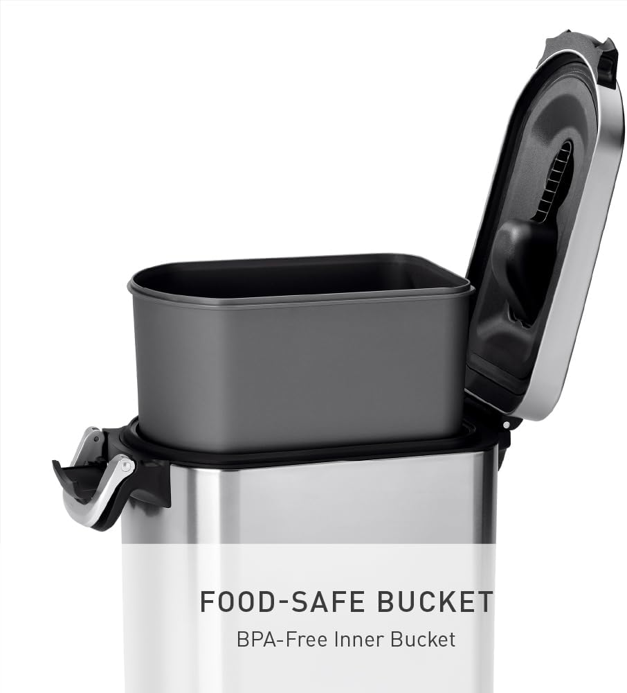simplehuman 35 Liter, 40 lb / 18.1 kg X-Large Pet Food Storage
