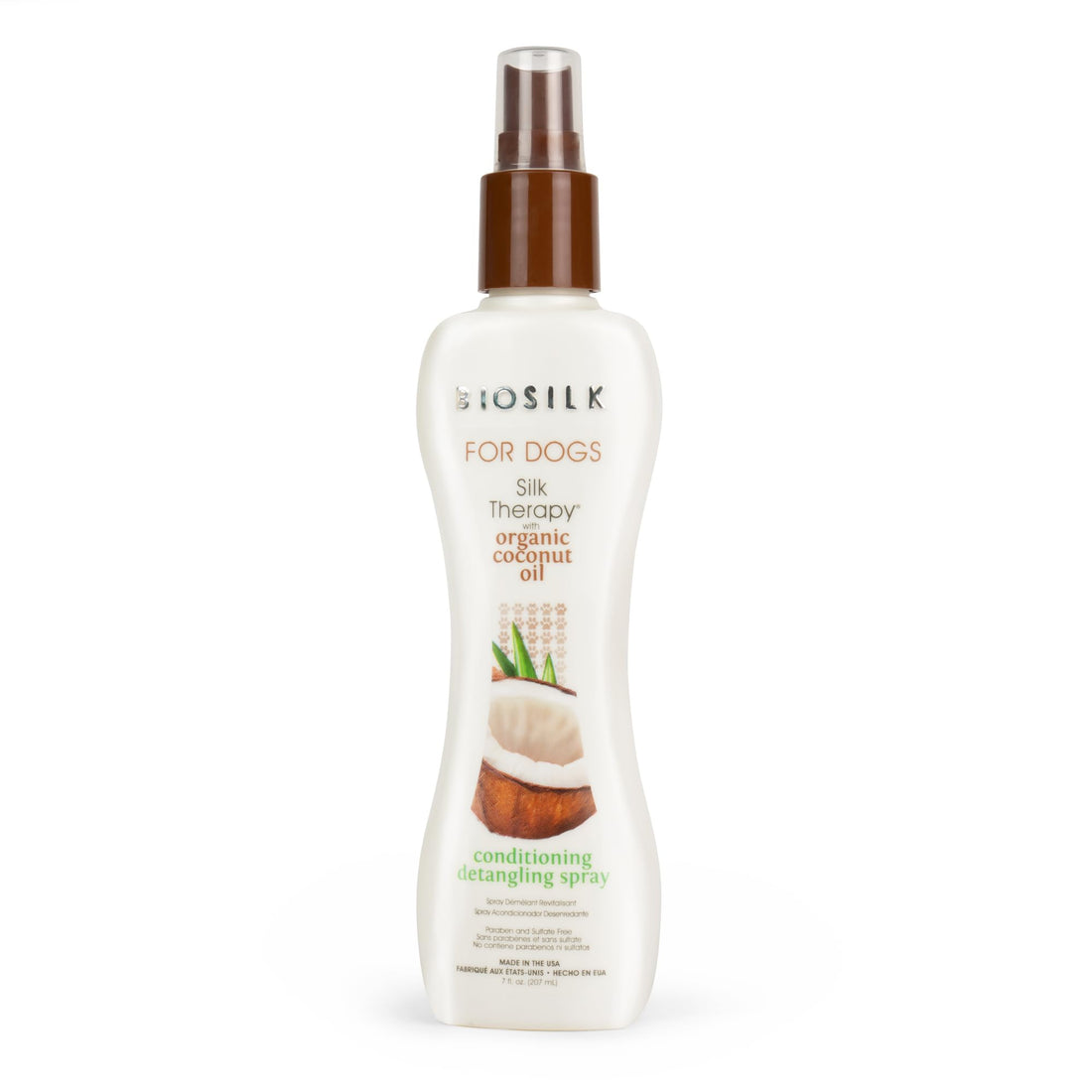 BioSilk Silk Therapy Conditioning Detangling Spray for Dogs