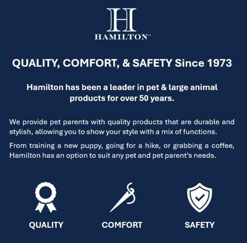 Hamilton Adjustable Nylon Dog Harness, Small 5/8" x 12-20"