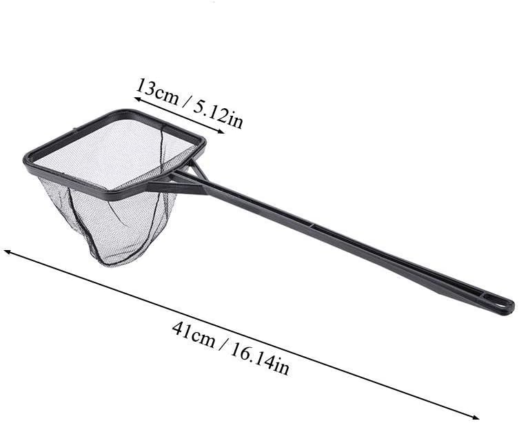 Net - Lightweight Nylon Fish Fishing Net with Plastic Handle