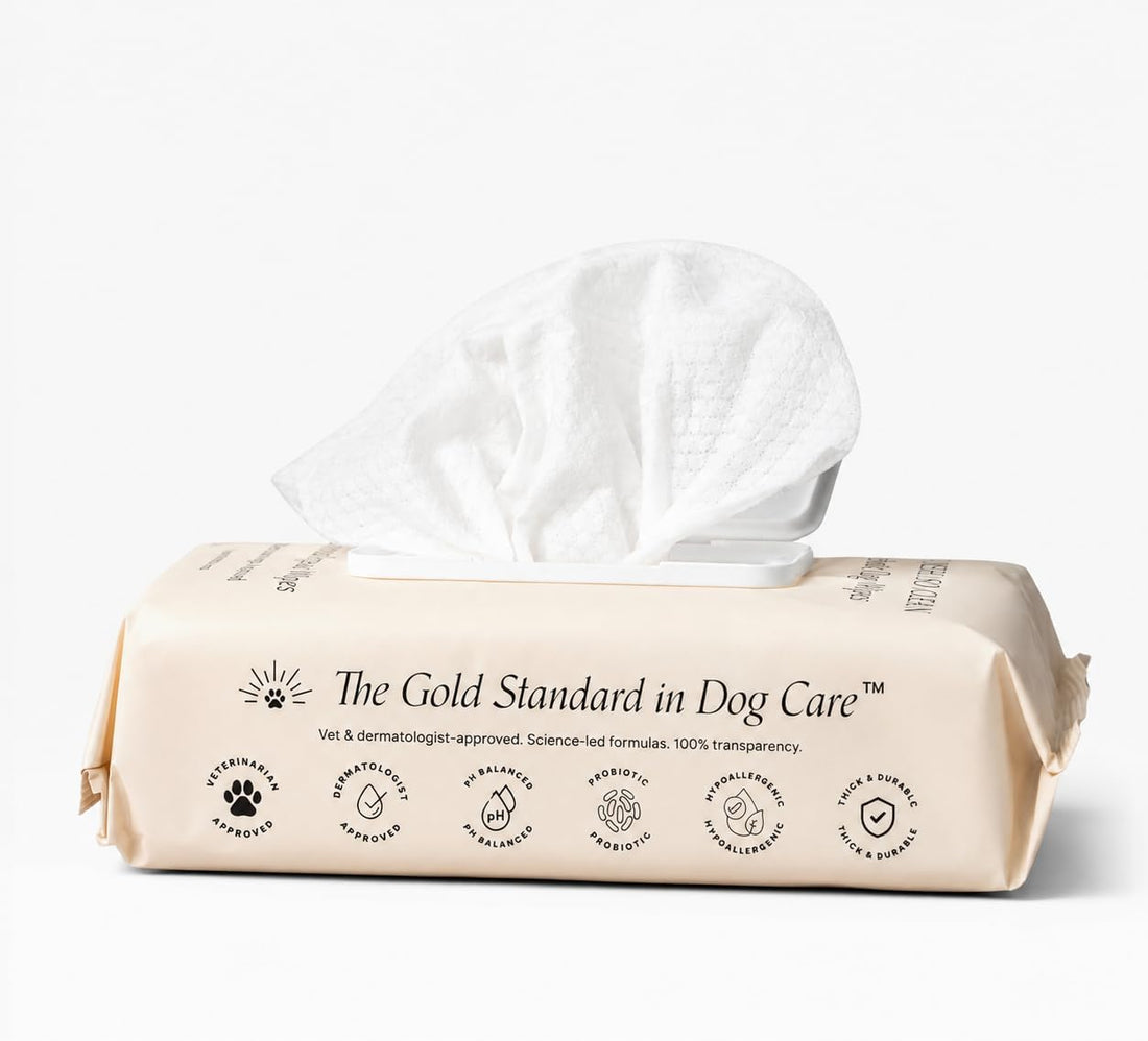 Goldie Dog Essentials Probiotic Dog Wipes Hypoallergenic Sensitive