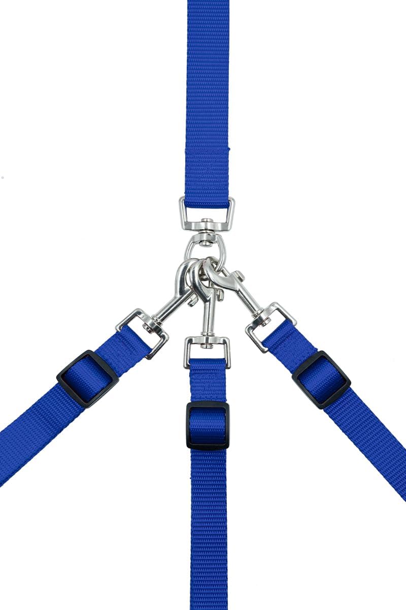 3 Dog Leash No Tangle，Asinpa，Double Dog Leash for Two Dogs，Triple Dog