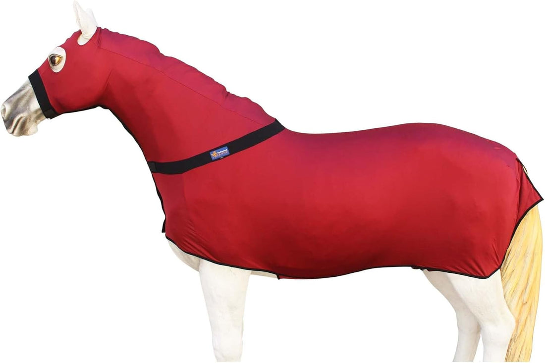 CHALLENGER Large Horse Comfort Stretch Full Body Sheet Slinky Sleazy