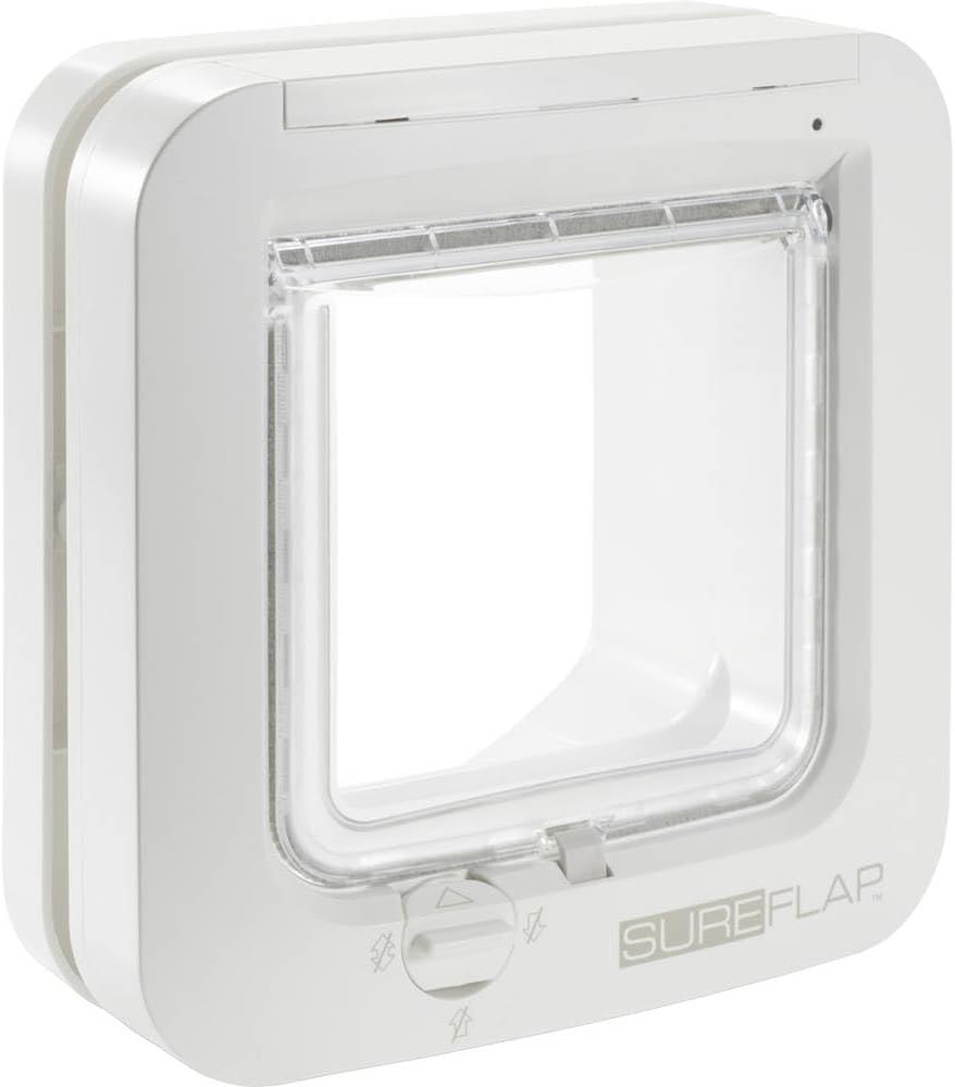 SureFlap - Sure Petcare Microchip Cat Flap, White