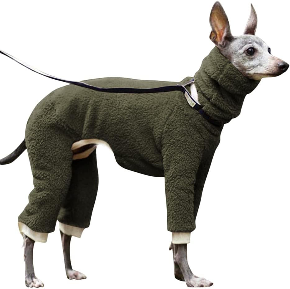 Esobo Fashion Winter Dog Warm Coat Jacket Four-Legged Neck Warm Pet