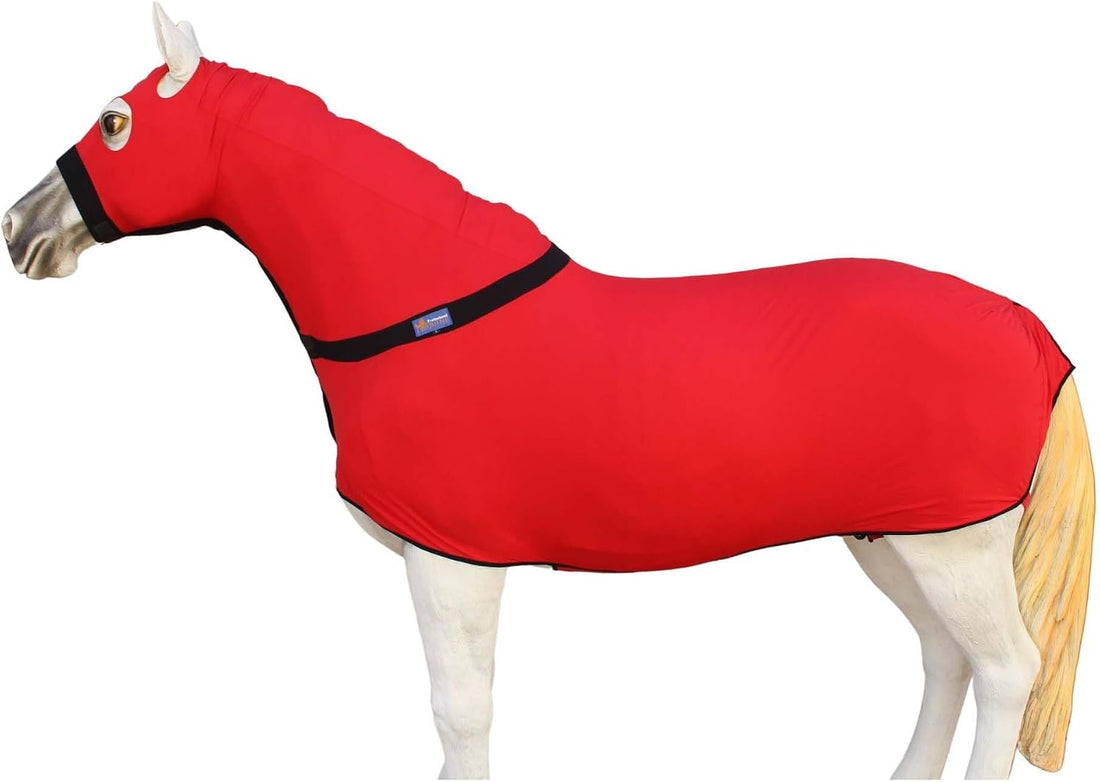 CHALLENGER Large Horse Comfort Stretch Full Body Sheet Slinky Sleazy