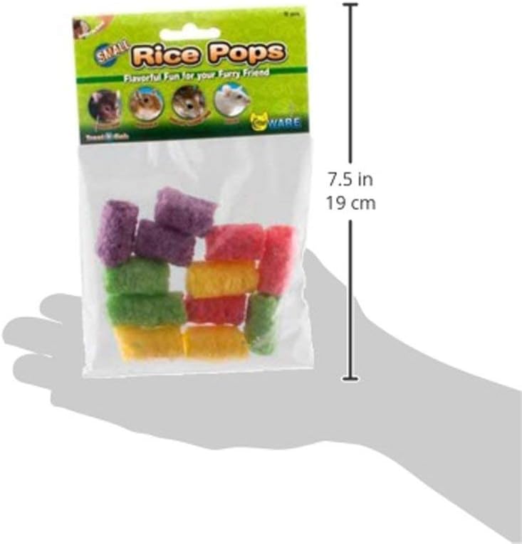 Ware Manufacturing Rice Pops Small Animal Chew Treat - Small