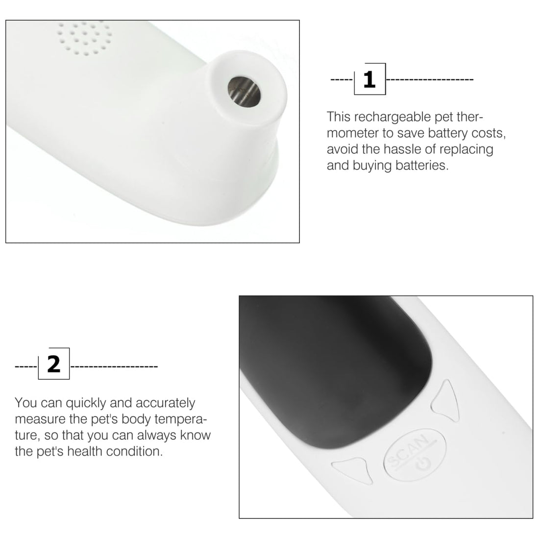 Abaodam Cat and Dog Ear Thermometer