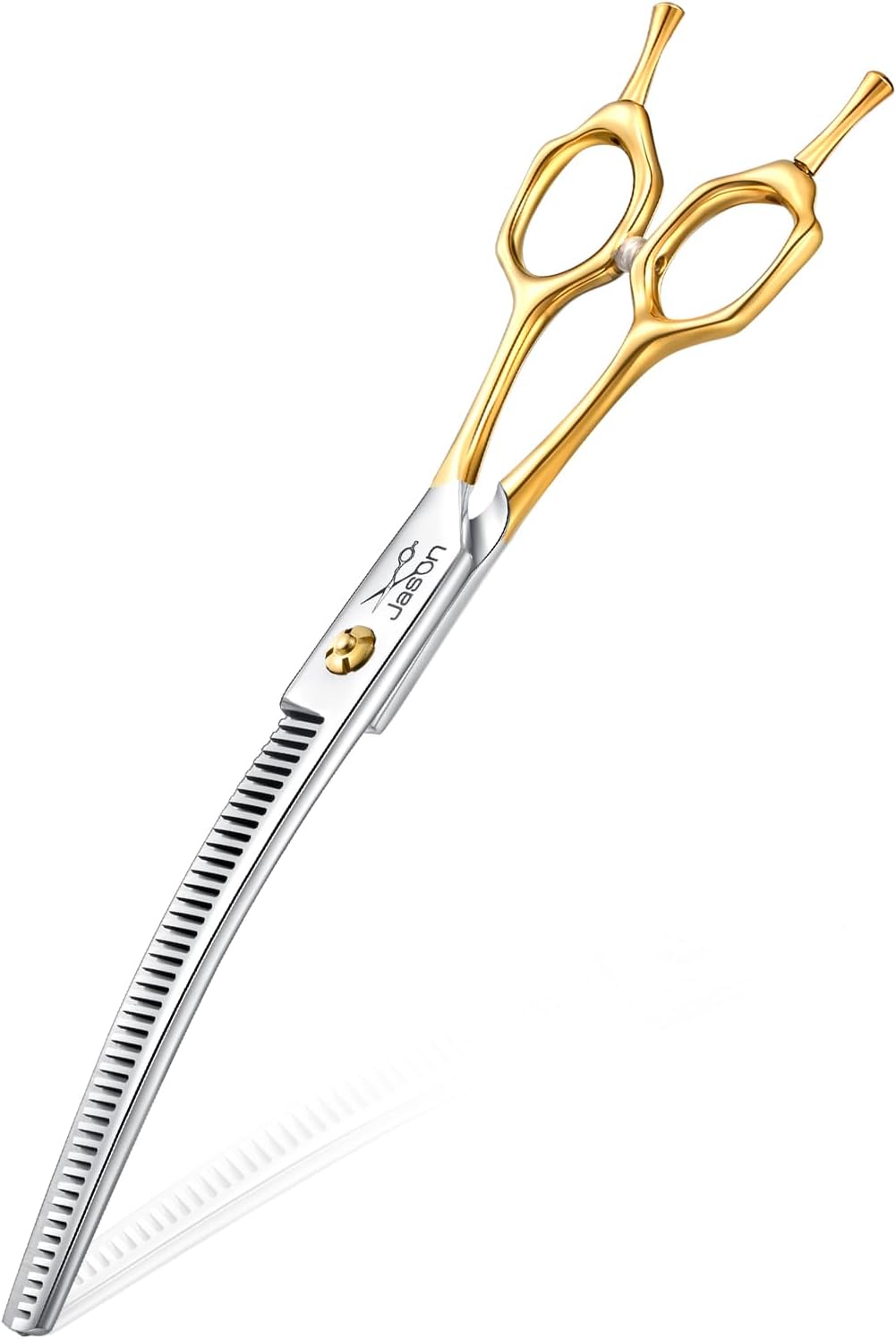 JASON Curved Dog Thinning Scissors