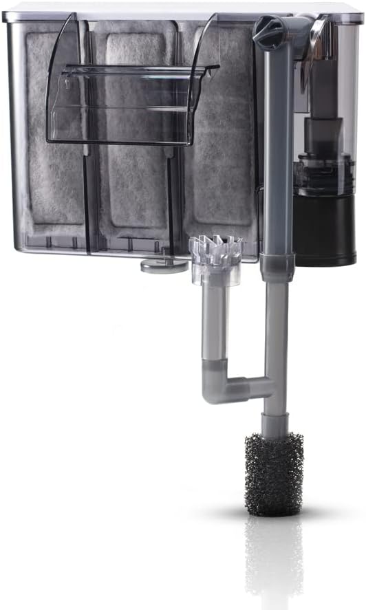 DaToo Aquarium Hang On Filter Small Fish Tank Hanging Filter Power