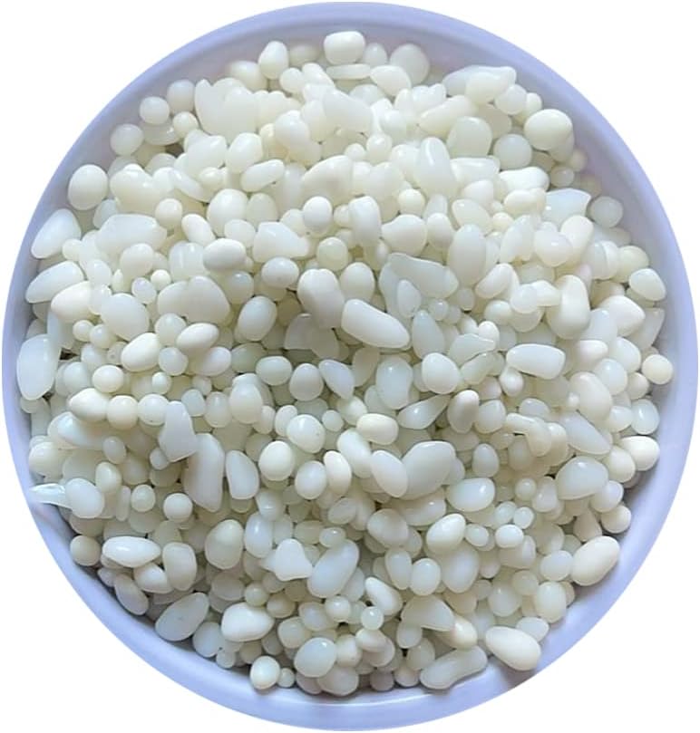 KISEER Clear Aquarium Glass Stone Bulk 1 LB Sea Glass Beads Gems