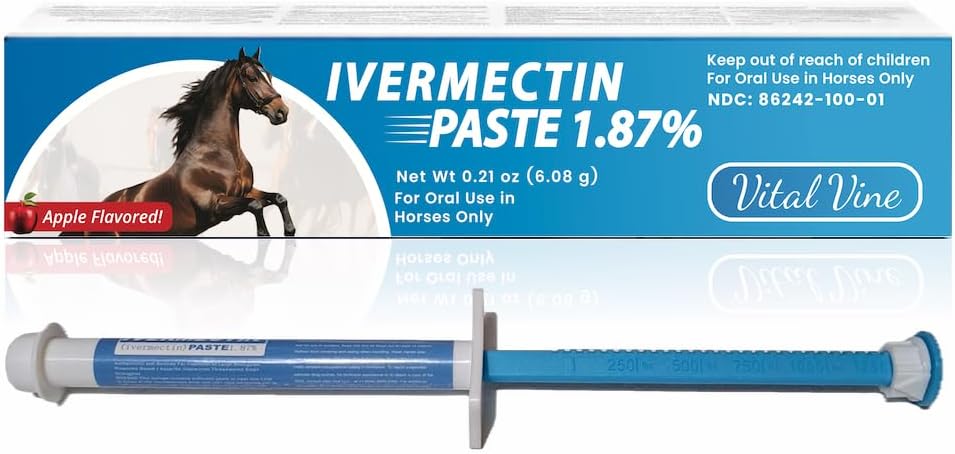 VITALVINE Ivermectin 1.87% Paste for Horses