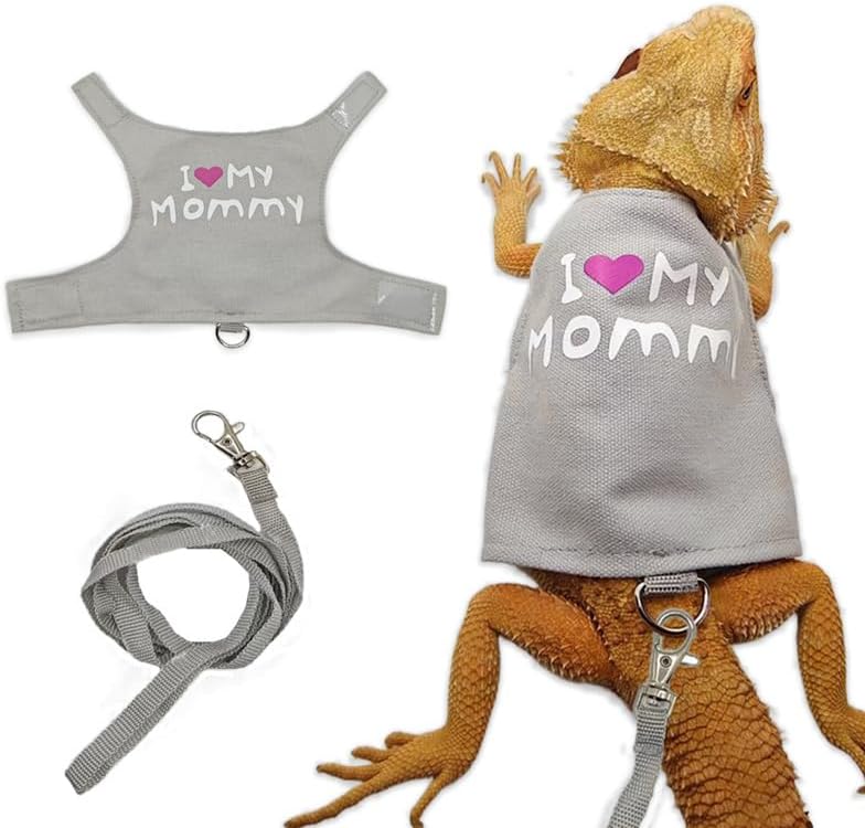 Bearded Dragon Leash and Harness Adjustable