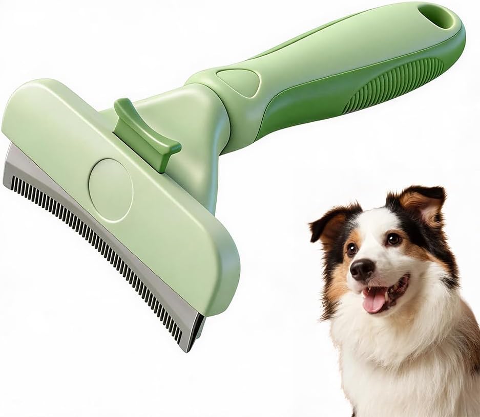 Deshedding tool for dog,Cat brush for shedding,Undercoat rake