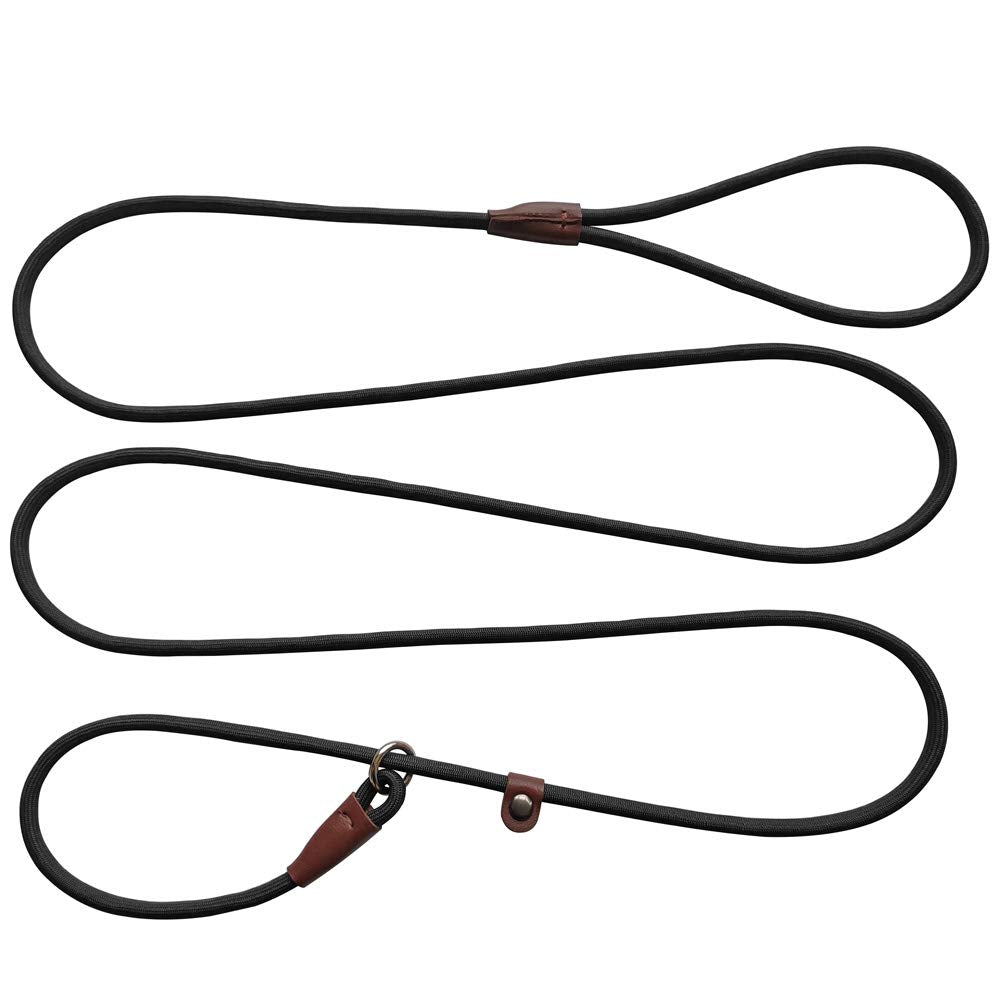 BTINESFUL 5FT 6FT 7FT Slip Lead Dog Leash, Strong Nylon Rope Leash