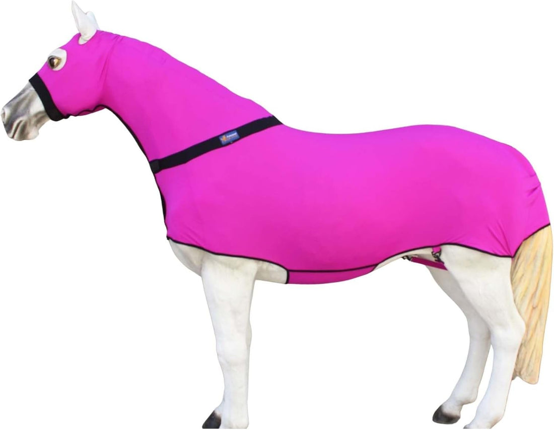 CHALLENGER Large Horse Comfort Stretch Full Body Sheet Slinky Sleazy