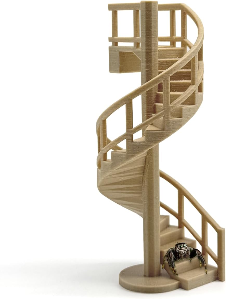 Jumping Spider Enclosure Accessories – Fun Spinning Stairs