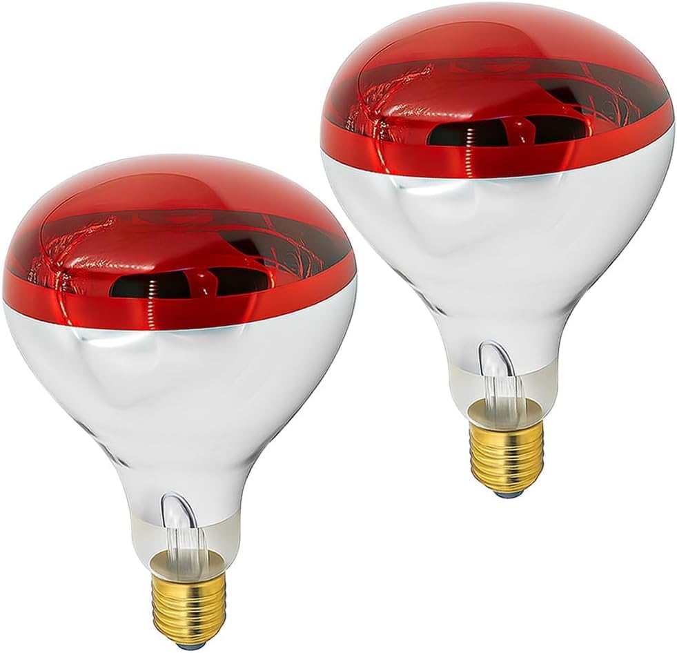 Seentech 250 Watt R40 Clear Heat Lamp Bulb