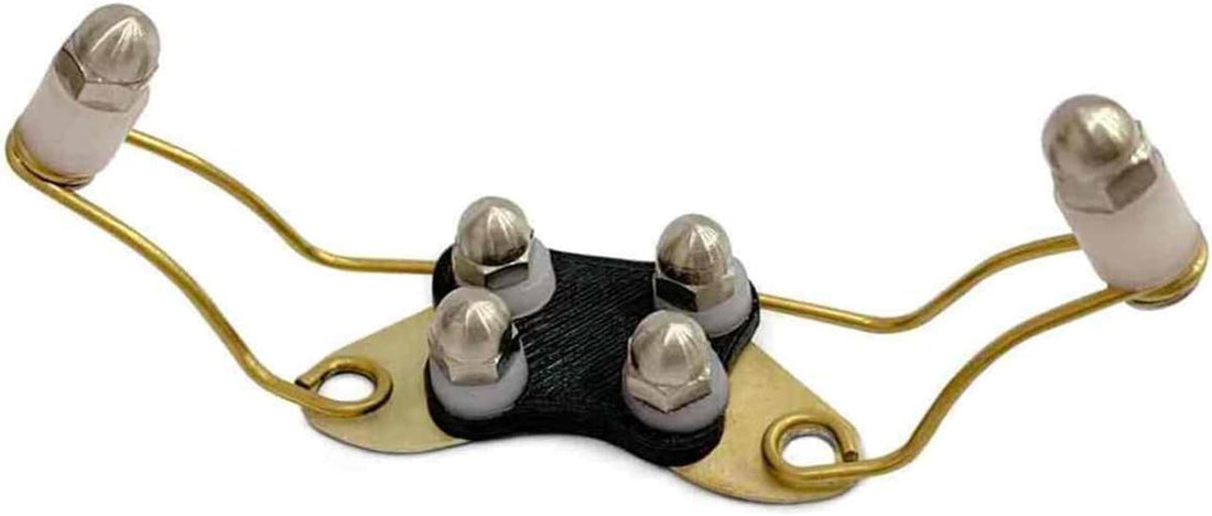 E-Collar Educator CPAD-011 Winged Brass Contact Pads for Training