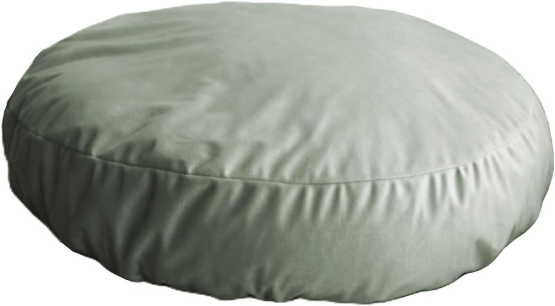 Round Cat and Dog Bed Cover Grey 20 Inch