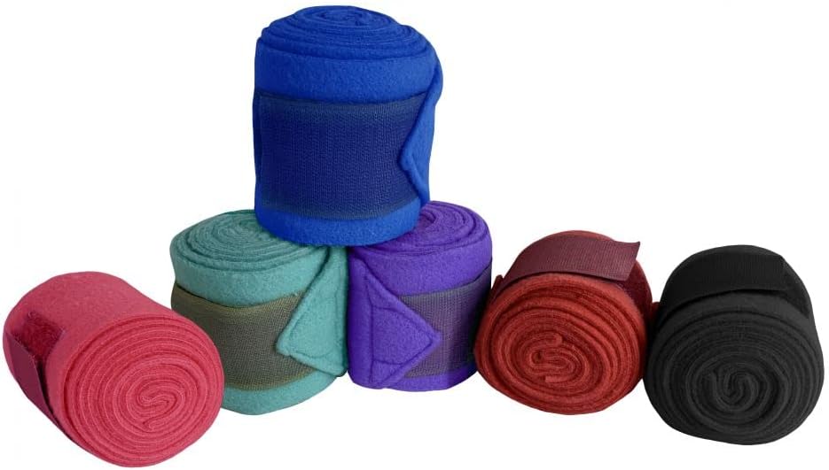 Showman Pony Fleece Polo Wrap