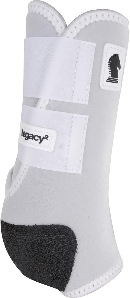 Classic Equine Legacy2 Support Boots, Front (Hot Pink, Medium)
