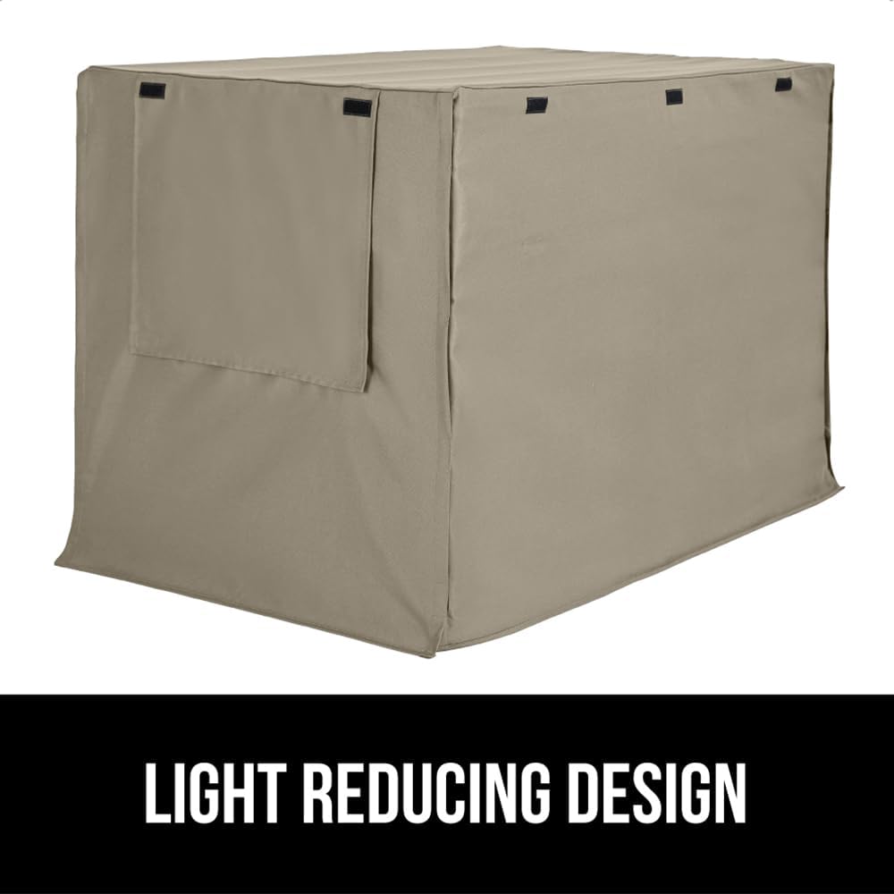 GORILLA GRIP Dog Crate Cover, Wire Kennel Cage Topper, 24 in