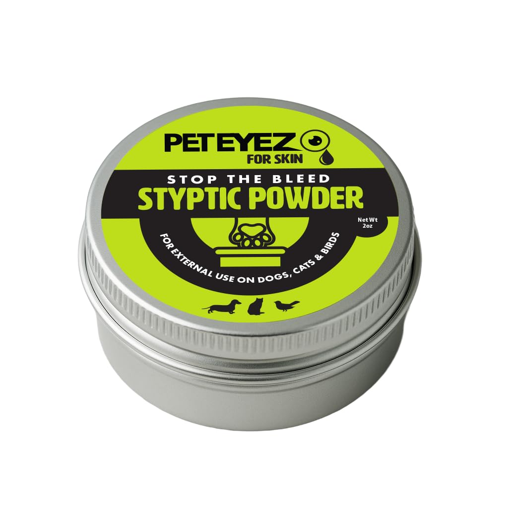 PetEyez Styptic Powder for Dogs, Cats & Birds