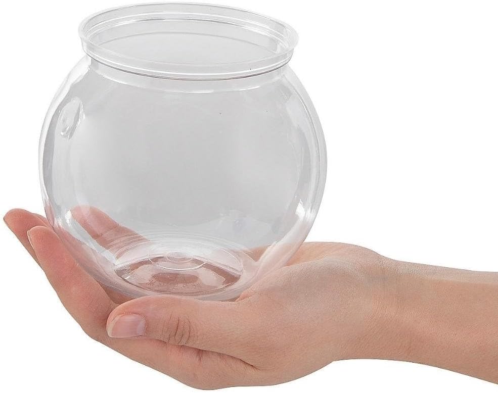 Fun Express Clear Plastic Fish Bowl, 1 Piece