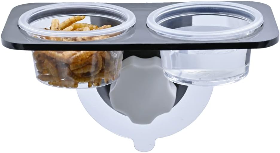 Lizard Crested Gecko Food Water Feeding Cups, 100 pcs, 1 oz
