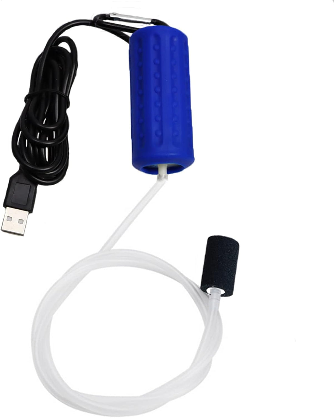 Aquarium Air Pump Mini USB Fish Tank Oxygen Air Pump 1W