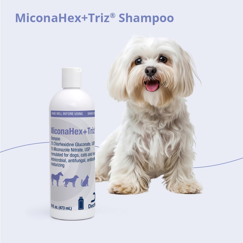 MiconaHex+Triz Shampoo for Dogs, Cats and Horses, Unscented