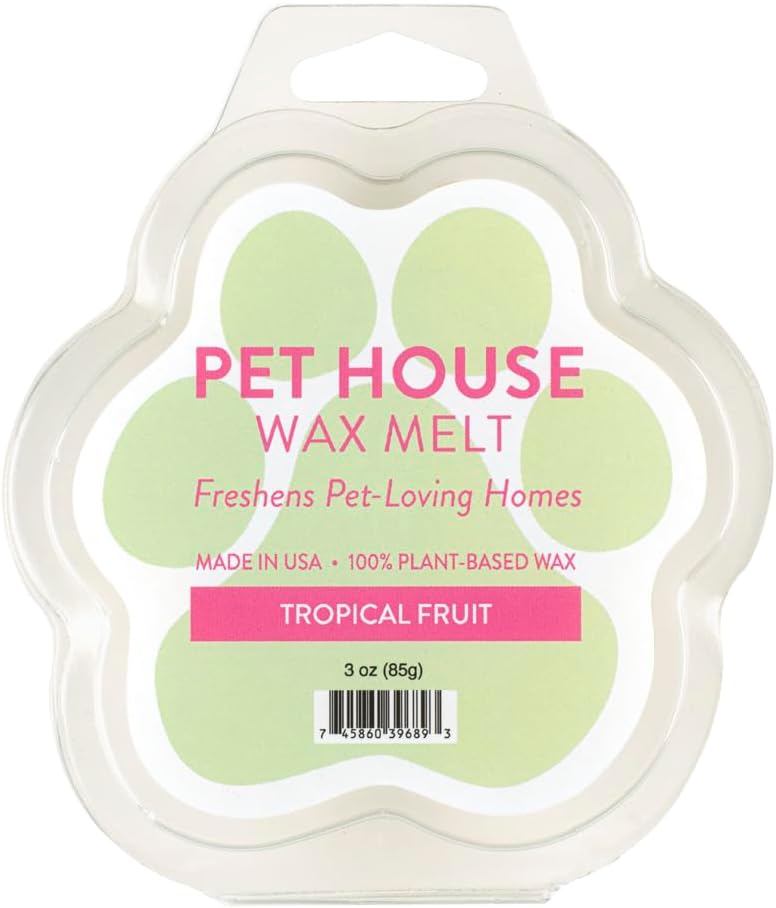 Tropical Fruit Spring and Summer Wax Melts Plant-Based Wax, Pet House