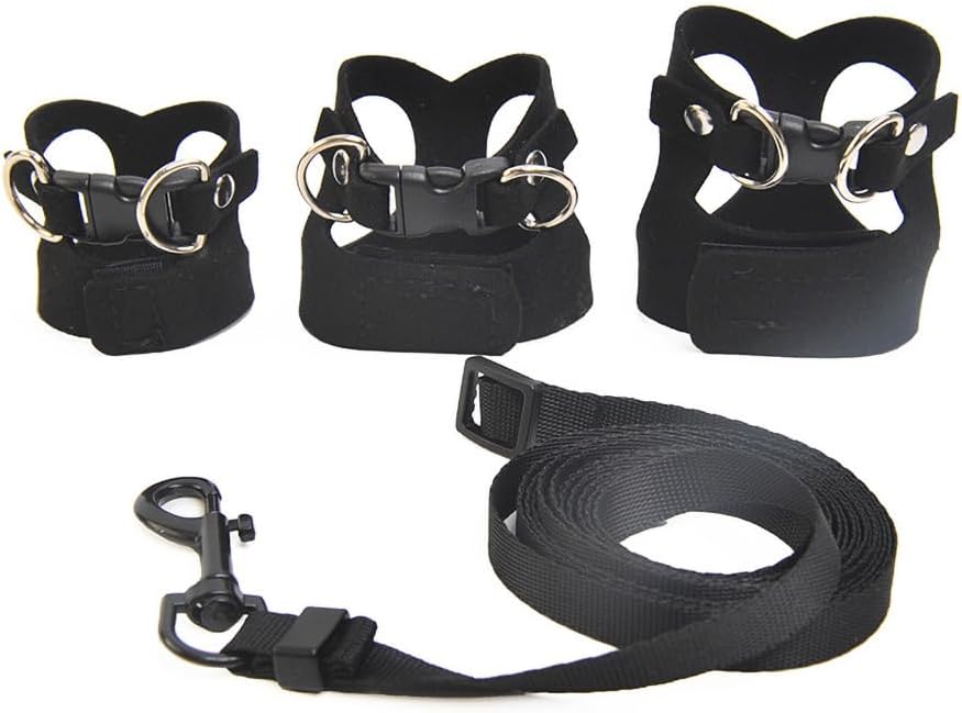 3 Pack Bearded Dragon Harness and Leash Set