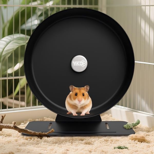11.8" Aluminum Alloy Silent Hamster Exercise Wheel