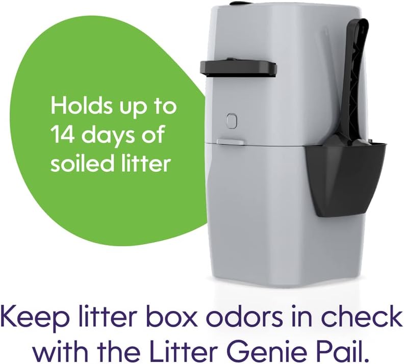 Litter Genie Standard Pail | Cat Litter Box Waste Disposal System