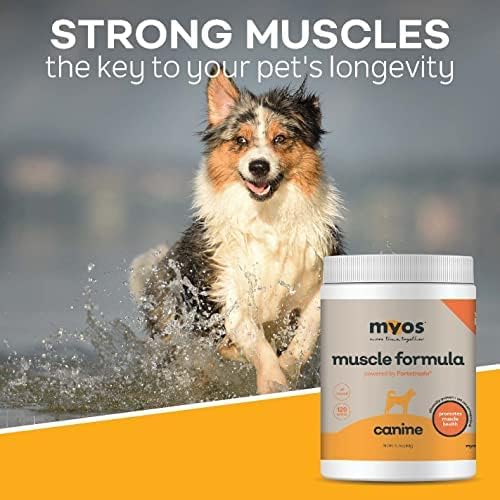 MYOS Canine Muscle Formula - All-Natural Muscle Building Supplement