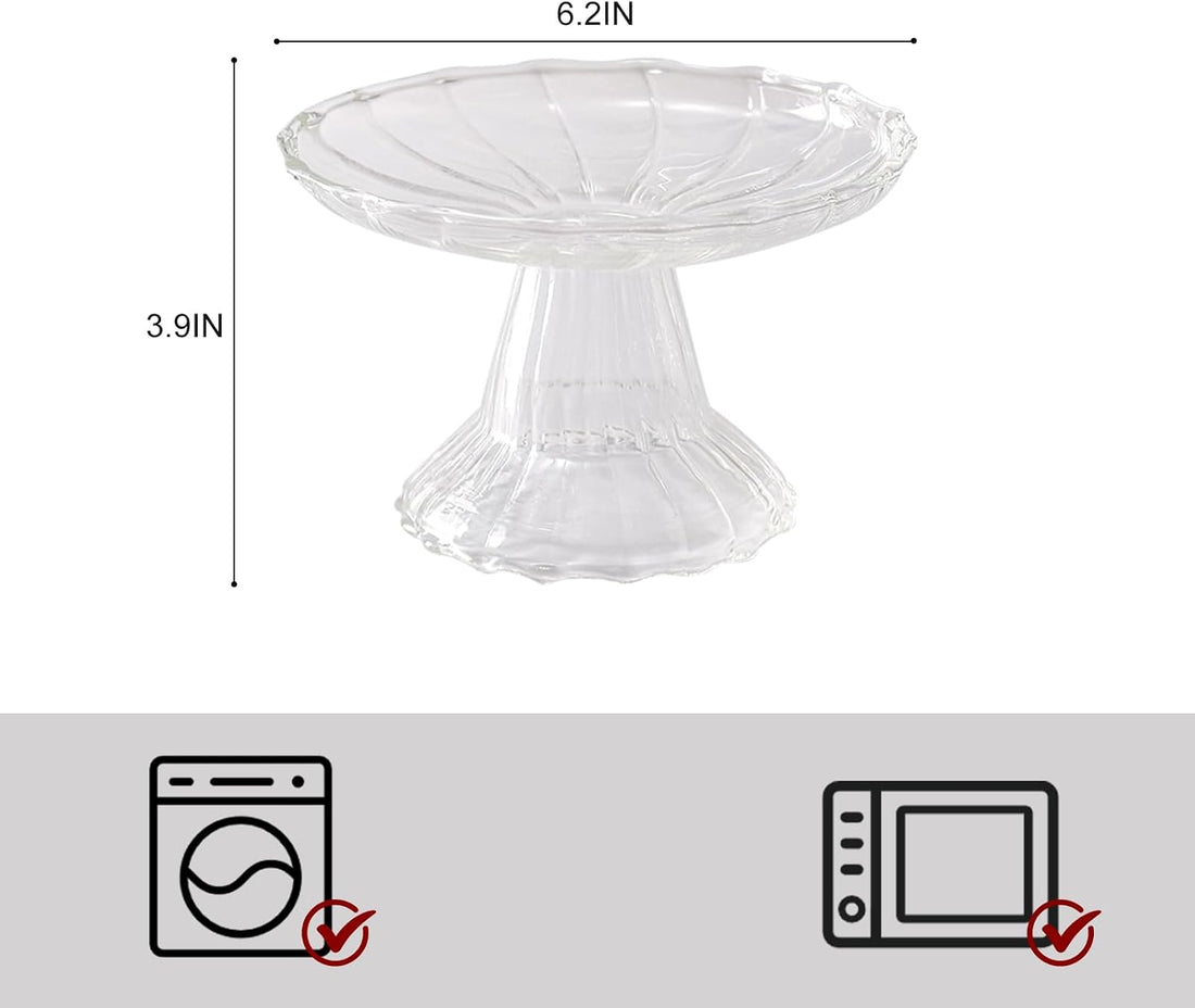 Elevated Cat Bowls Whisker Friendly. Raised Glass Whisker Fatigue Cat