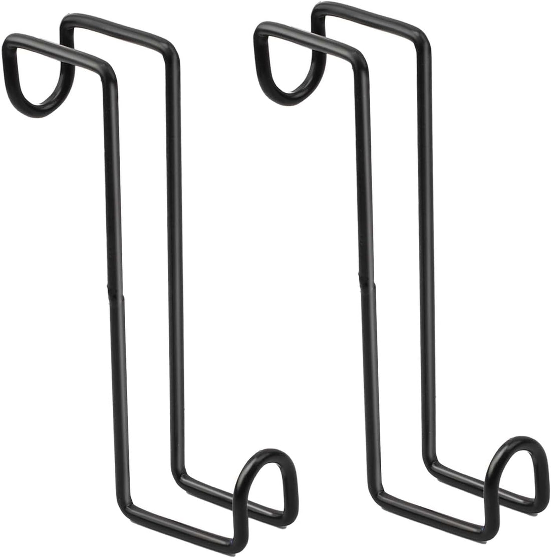 2Pack 8 Inch Tack Hook,Heavy Duty Metal Over Rail Tack Hooks Stall