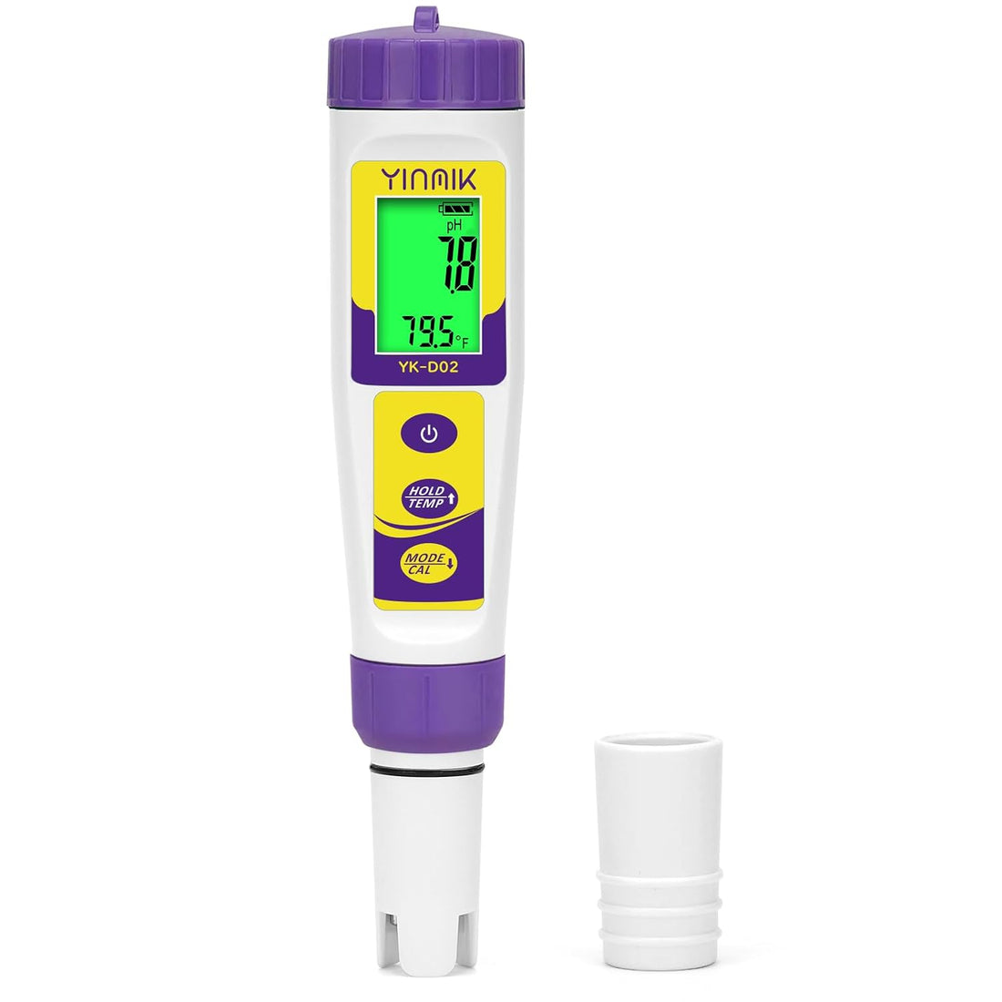 YINMIK pH Meter Salinity Tester pH Salt Meter with pH Salt Solution