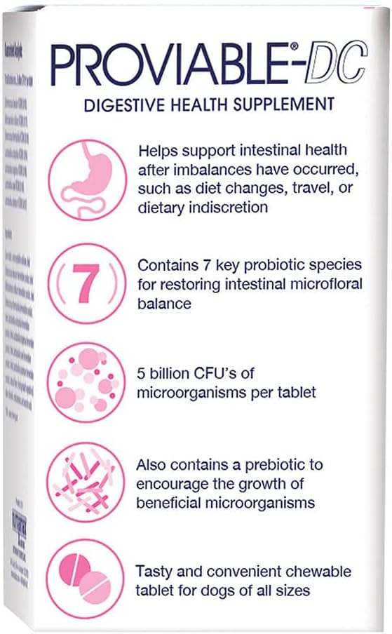 Nutramax Proviable Probiotics for Dogs