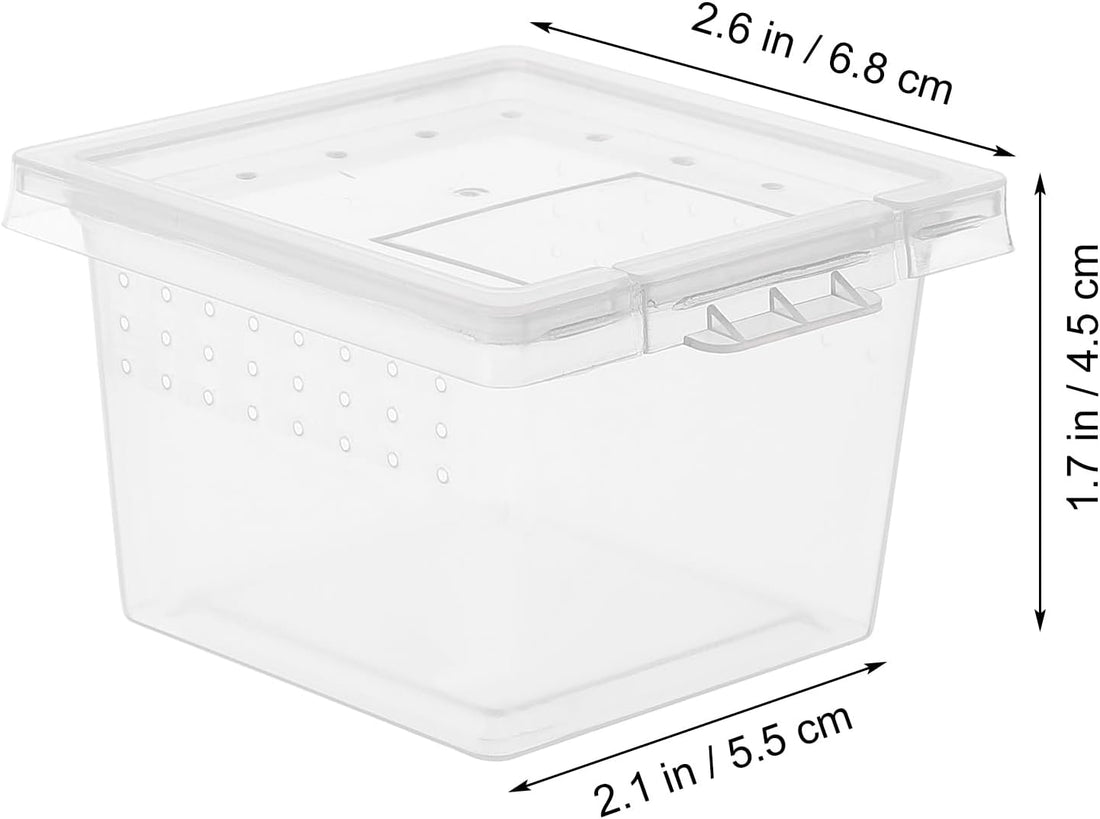 Mipcase Reptile Breeding Box Transparent Pp 2.67 X 2.16 X 1.77